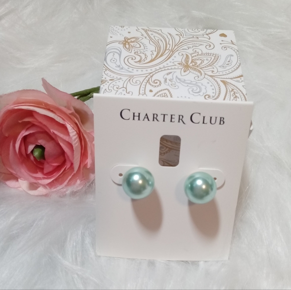 Charter Club Jewelry - New Faux Pearl Earrings